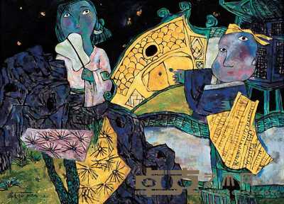 邵飞 月明星稀 65×91cm
